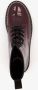BLUE BOX lak dames veterboots Bordeauxrood - Thumbnail 4