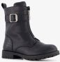 BLUE BOX meisjes boots met ritsen zwart Uitneembare zool - Thumbnail 6
