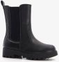 BLUE BOX meisjes chelsea boots zwart croco print Uitneembare zool - Thumbnail 6