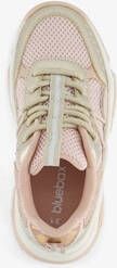 Blue Box meisjes dad sneakers goud roze