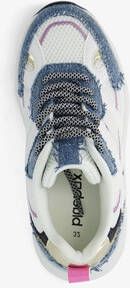 Blue Box meisjes dad sneakers met denim details