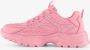 BLUE BOX meisjes dad sneakers roze Uitneembare zool - Thumbnail 2