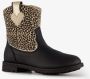 Blue Box meisjes enkellaarsjes cheetah print zwart - Thumbnail 6