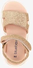 Blue Box meisjes sandalen goud met glitters