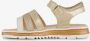 BLUE BOX meisjes sandalen met glitters goud - Thumbnail 4