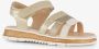 BLUE BOX meisjes sandalen met glitters goud - Thumbnail 6