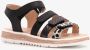 Blue Box meisjes sandalen met luipaardprint zwart - Thumbnail 6