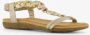 BLUE BOX meisjes sandalen met vlechtdetail Goud - Thumbnail 7