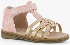 Blue Box meisjes sandalen roze goud