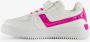 BLUE BOX meisjes sneakers wit met roze details Uitneembare zool - Thumbnail 3