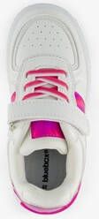 Blue Box meisjes sneakers wit met roze details