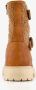 Blue Box meisjes teddy biker boots bruin - Thumbnail 2