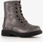 BLUE BOX meisjes veterboots met hartjes zilver - Thumbnail 5