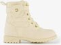 Blue Box meisjes veterboots met tasje beige - Thumbnail 4