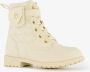 Blue Box meisjes veterboots met tasje beige - Thumbnail 5