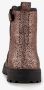 BLUE BOX meisjes veterboots metallic roze zwart - Thumbnail 4