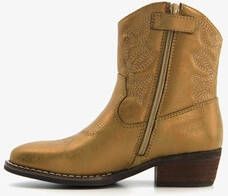 Blue Box meisjes western boots goudkleurig