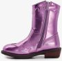 BLUE BOX meisjes cowboy western boots paars metallic - Thumbnail 3