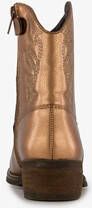 Blue Box meisjes western enkellaarsjes brons