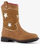 BLUE BOX cowboy western laarzen met sterren cognac Uitneembare zool - Thumbnail 6