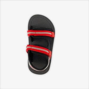 Braqeez jongens watersandalen zwart rood