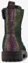 Braqeez leren meisjes veterboots multicolor Roze Uitneembare zool - Thumbnail 4