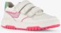 Braqeez leren meisjes sneakers wit roze - Thumbnail 5