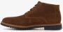 Bugatti hoge leren heren veterschoenen bruin Echt leer - Thumbnail 5