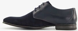 Bugatti leren heren veterschoenen suede glad leer