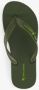 Copacabana Copcabana kinder teenslippers kaki groen - Thumbnail 7