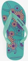 Copacabana kinder teenslippers met bloemenprint