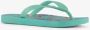 Copacabana kinder teenslippers met bloe print Blauw - Thumbnail 7