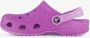 Crocs Baya Clog kinder klompen paars glitter - Thumbnail 2