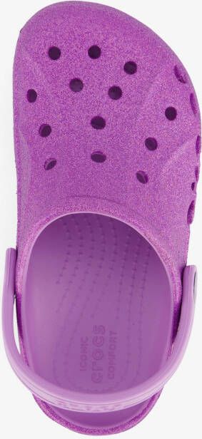 Crocs Baya Clog kinder klompen paars glitter