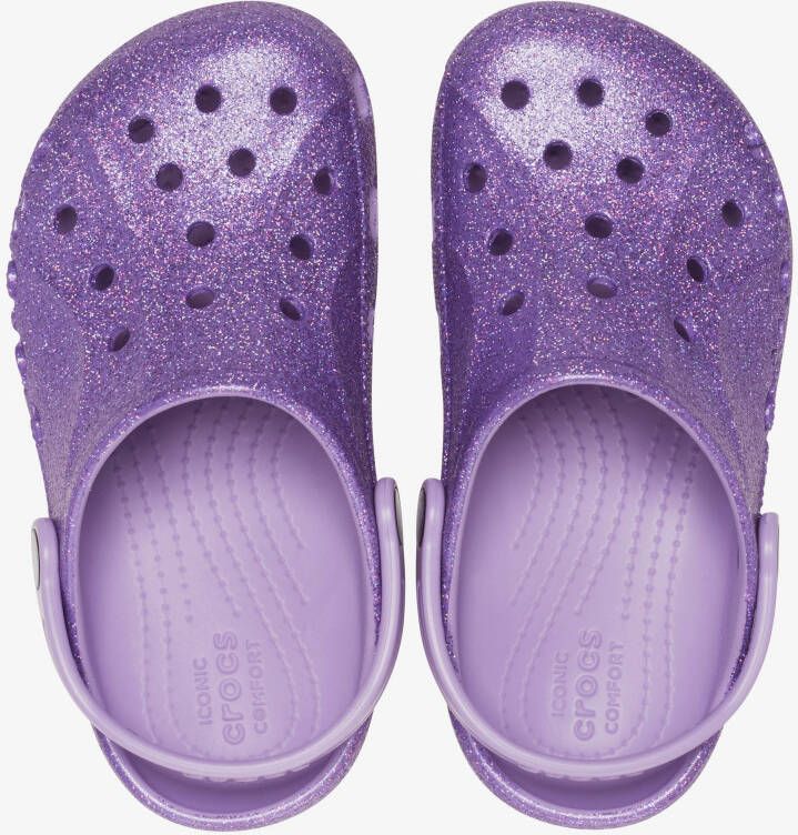Crocs Baya Clog kinder klompen paars glitter