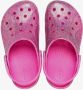 Crocs Baya Clog kinder klompen roze glitter - Thumbnail 3
