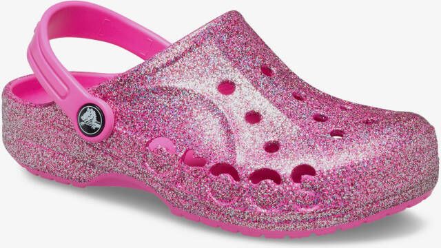 Crocs Baya Clog kinder klompen roze glitter
