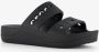 Crocs Baya Platform dames slippers zwart - Thumbnail 4