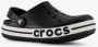 Crocs Bayaband Clog kinder klompen zwart wit - Thumbnail 4