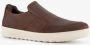 ECCO Byway leren heren instappers cognac Uitneembare zool - Thumbnail 20