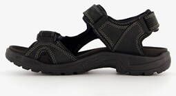 ECCO Onroads leren heren wandelsandalen zwart