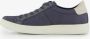 ECCO Soft Classic leren dames veterschoenen blauw Uitneembare zool - Thumbnail 3