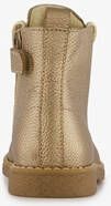 Groot gevoerde leren meisjes veterboots goud