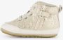 Groot leren babyschoenen beige goud Uitneembare zool In cadeauverpakking - Thumbnail 5