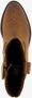 Groot leren meisjes cowboy western laarzen bruin Uitneembare zool - Thumbnail 5