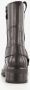 Harper leren dames biker boots met studs zwart - Thumbnail 2