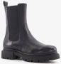Harper leren dames Chelsea boots zwart6 - Thumbnail 6