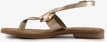 Harper leren dames sandalen goud