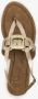 Harper leren dames sandalen goud Echt leer - Thumbnail 5
