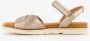 Harper leren dames sandalen roze - Thumbnail 4